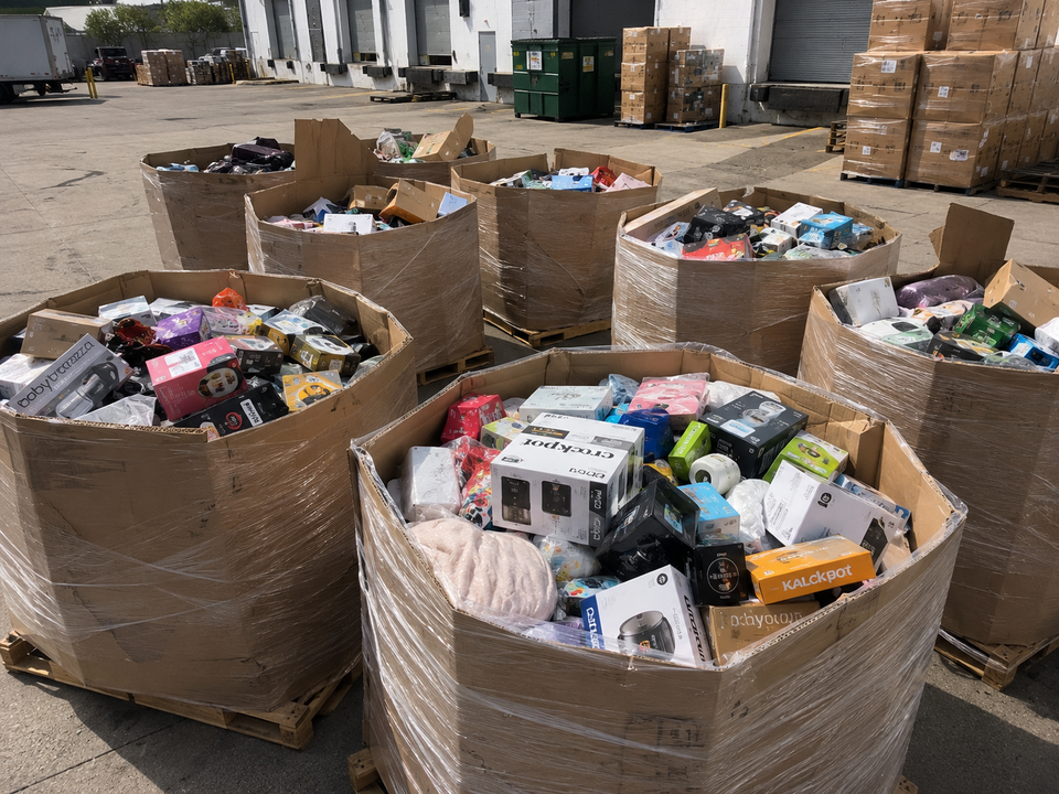 Walmart wholesale liquidation pallet general merchandise overstock customer returns